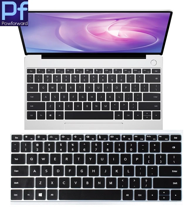 Силиконовый чехол для клавиатуры ноутбука HUAWEI MateBook 13 2021 2020 2019 WRTW19 W29|Чехлы