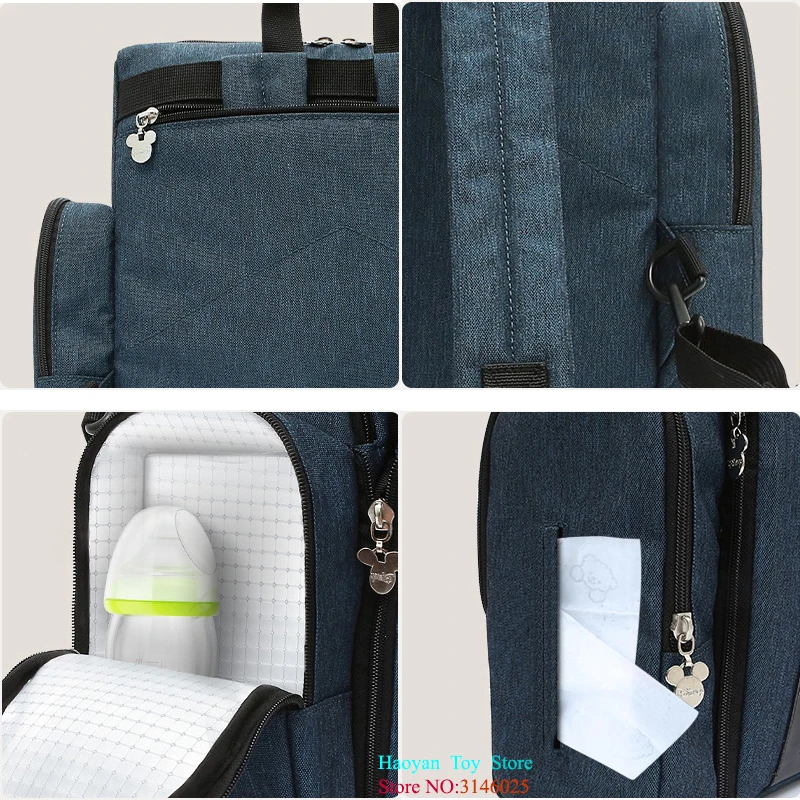 Disney сумка для обеденного стула рюкзак улицы многофункциональная подгузников