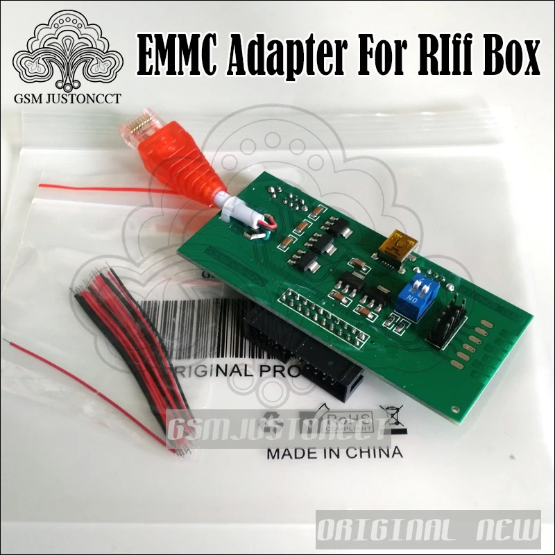 2018 оригинальная новая работа eMMC без изменения вашей коробки EMMC адаптер для Riff box