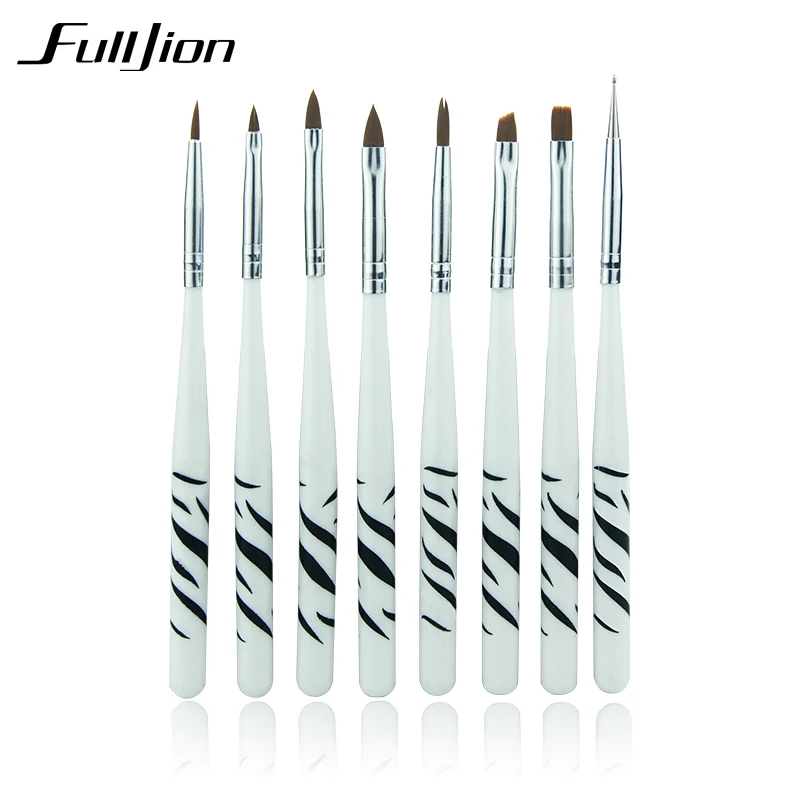 Набор кистей для дизайна ногтей кисть рисования ручка инструменты маникюра