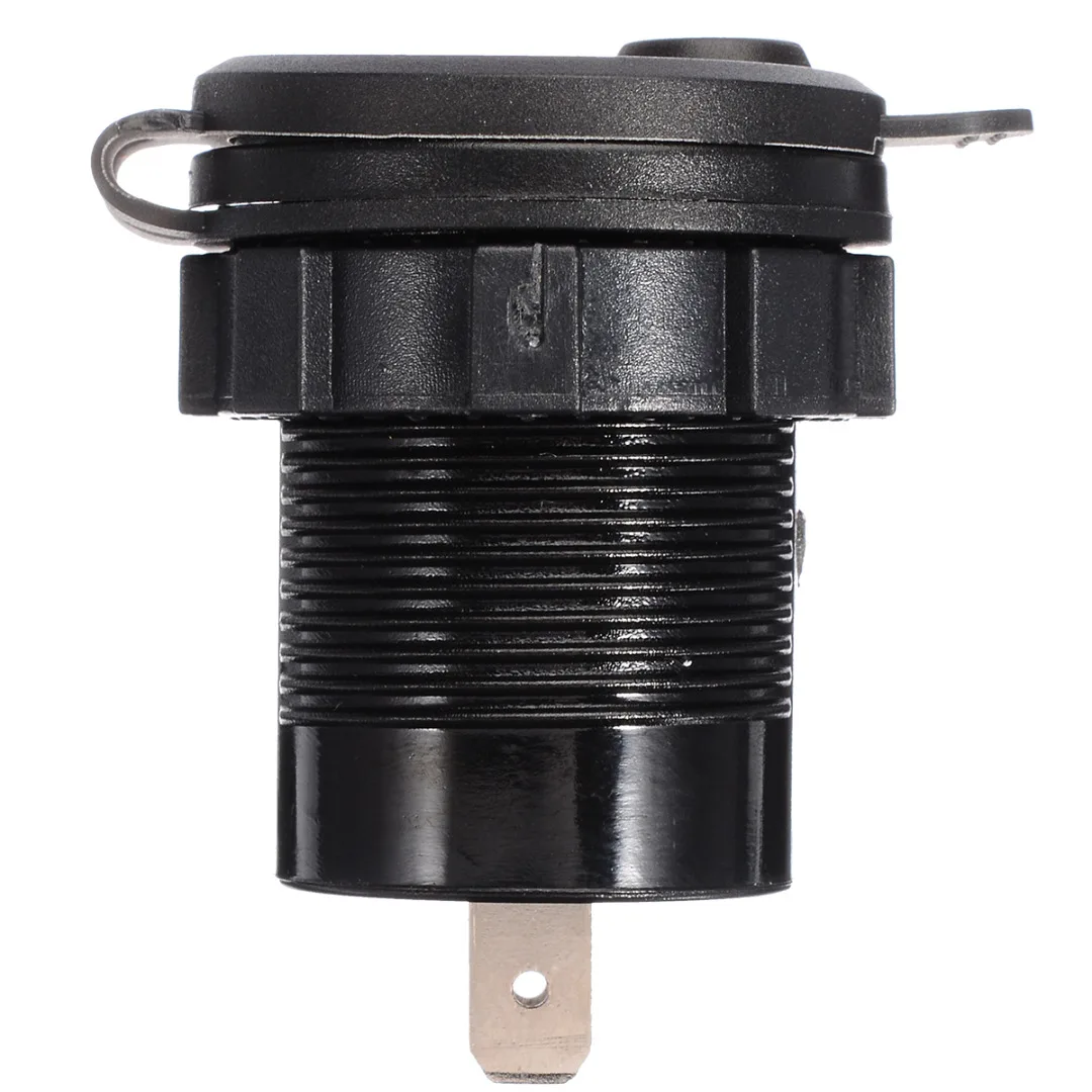12-24V Быстрая зарядка QC 3,0 usb порты Автомобильное зарядное устройство розетка с переключателем вкл/выкл светодиодный светильник красный/зеленый/синий цифровой Напряжение+ клеммы