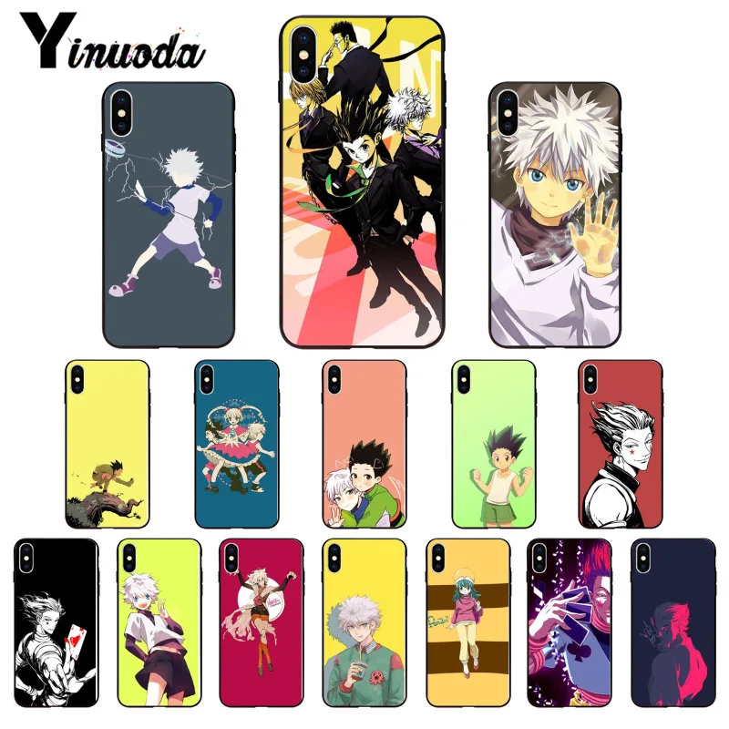 Высококачественный чехол для телефона Yinuoda hunter x Для iPhone X XS MAX 6 6s 7 7plus 8 8Plus 5 5S SE XR |