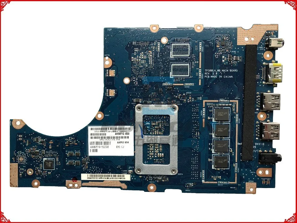 Оптовая PN:60NB05Y0 MB2300 материнская плата для ноутбука Asus TP300LA MB MAINBORAD 100% испытано 1 9