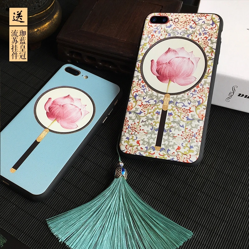 Чехол для iPhone11 pro чехол в традиционном китайском дворцовом стиле iPhone7 8 6 6s + XR/XS