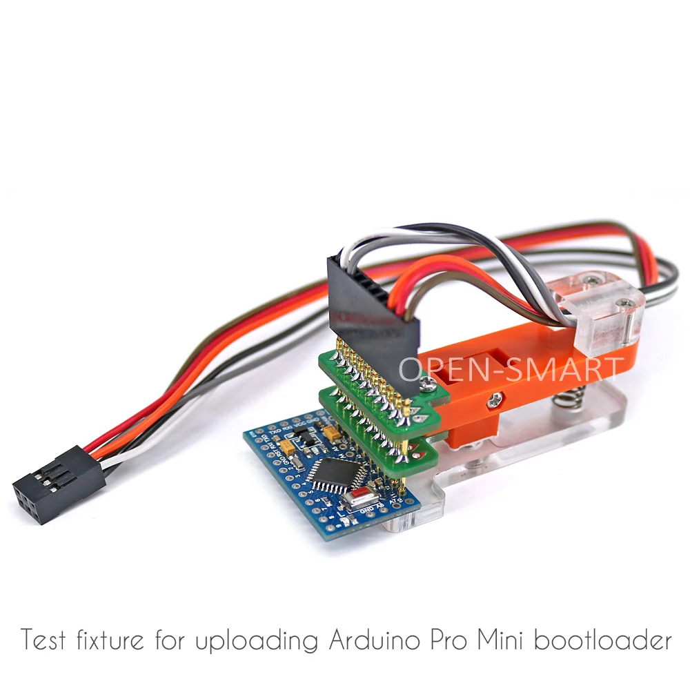 Загрузчик программист модуль тестовый инструмент PCB тестовый прибор 1*10 P использовать для тестирования модуля, платы, загрузки загрузчика для Arduino Pro Mini