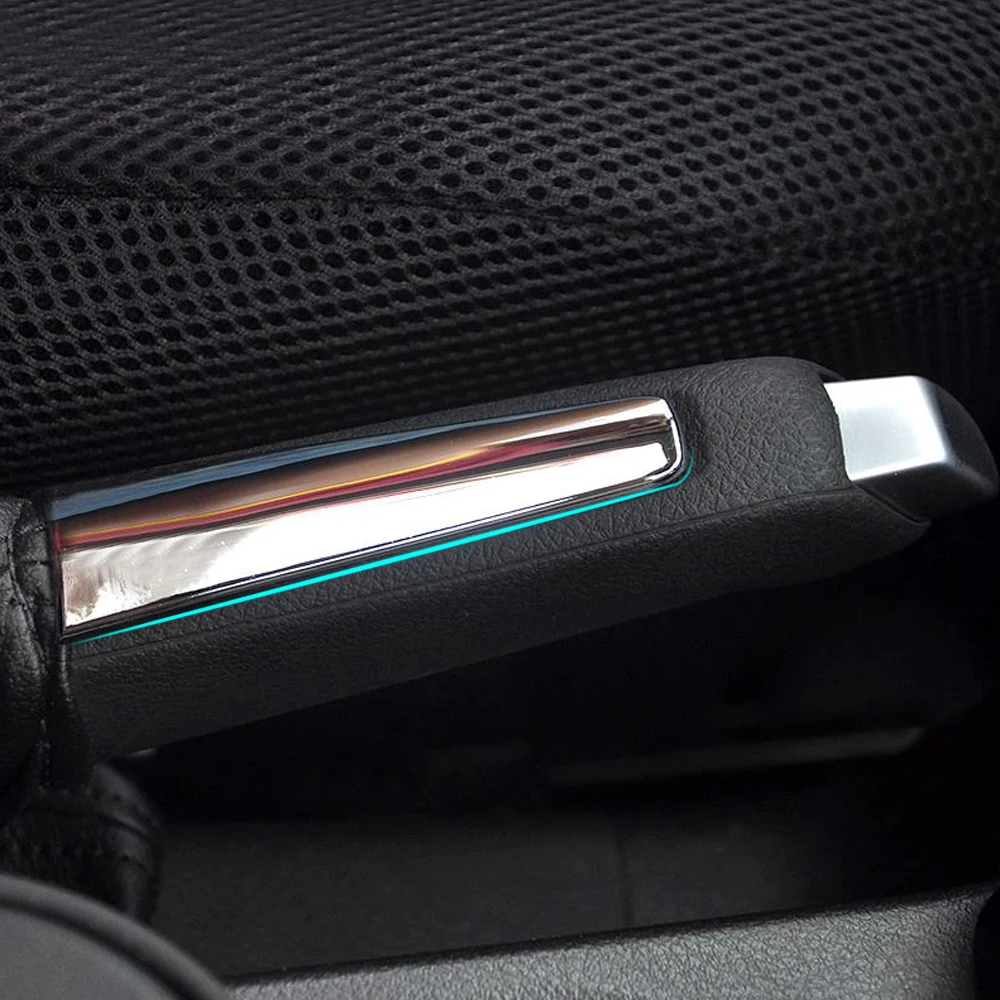 Стикер для салона автомобиля с блестками ручной тормоз Ford Focus 2 3 4 MK2 MK3 MK4 2009 2017