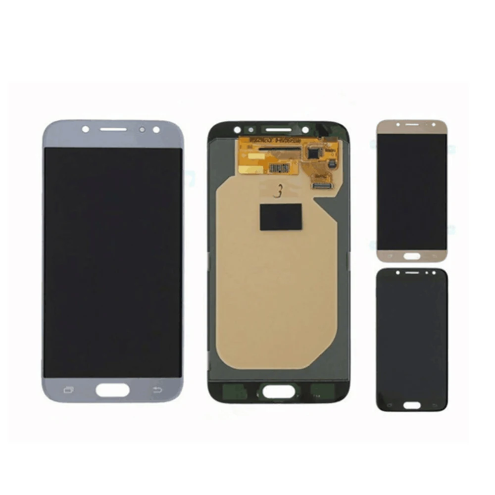 AMOLED ЖК дисплеи для Samsung Galaxy J7 Pro 2017 LCD J730 J730F запасные части дисплей сенсорный экран