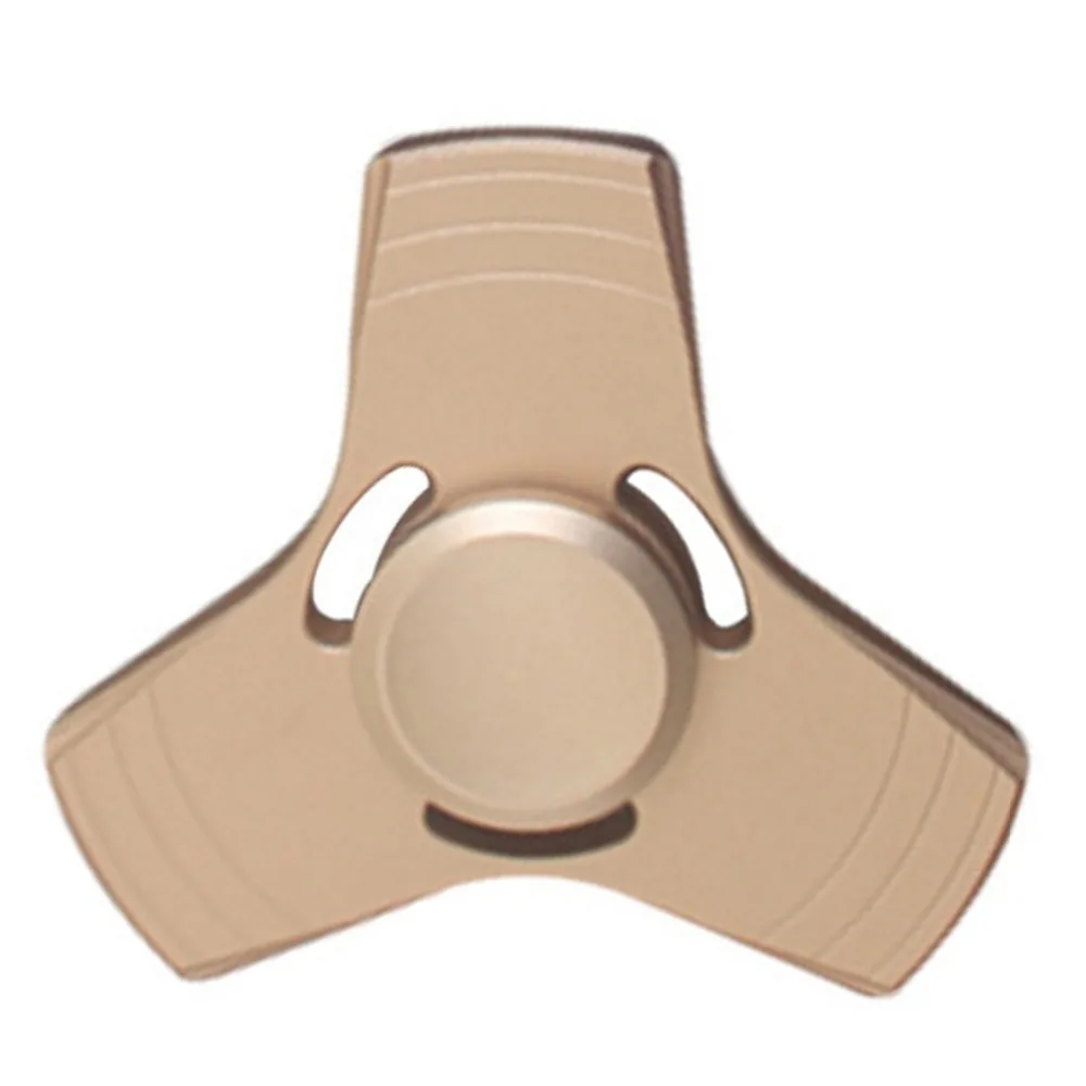 Горячая Распродажа EDC трехсторонний спине НЛО Спиннер цинка алюминиевый ручной