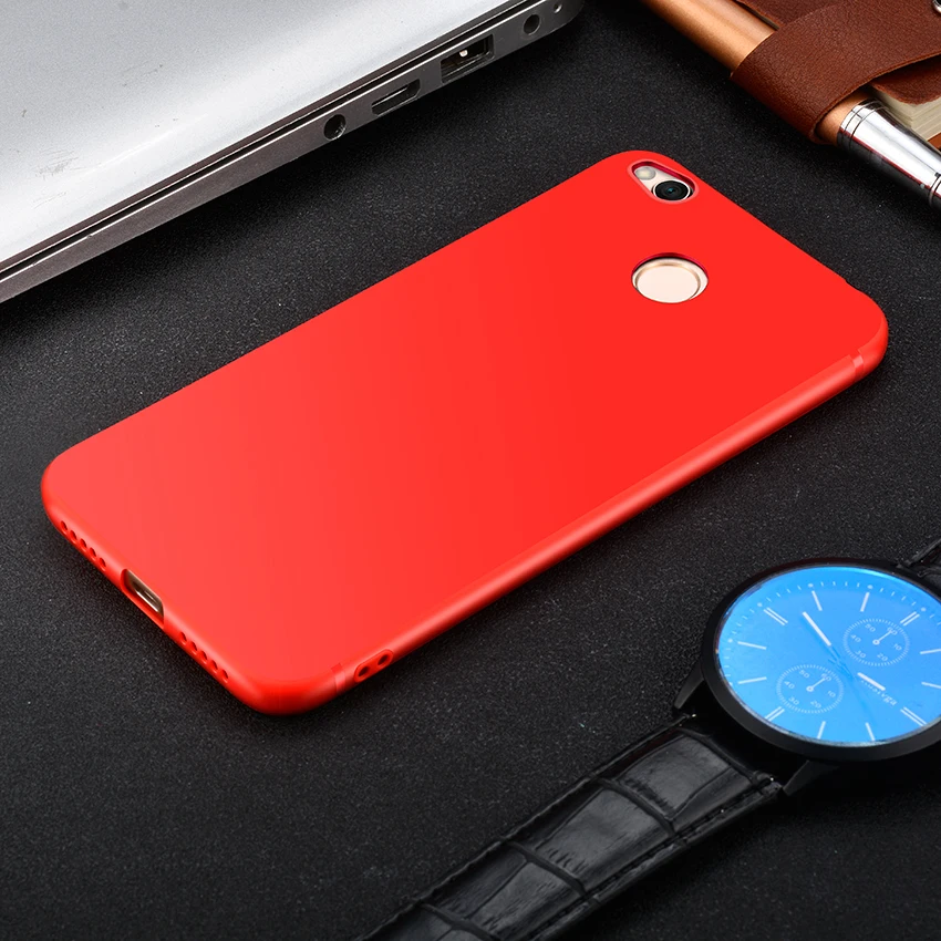 Ультратонкий матовый Мягкий ТПУ чехол для Xiaomi Redmi 4X 4A Силиконовый Тонкий