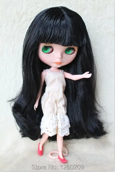 Кукла Blyth без одежды Обнаженная кукла с черными волосами (приблизительно BJD)
