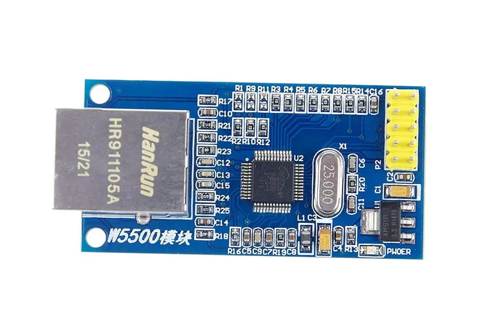 W5500 Ethernet сетевой модуль аппаратное обеспечение TCP/IP 51/STM32 микроконтроллер