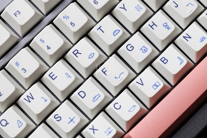 Плотная пластиковая клавиатура PBT gh60 xd60 xd84 tada68 rs96 zz96 87 104 660 9009|Клавиатуры| |