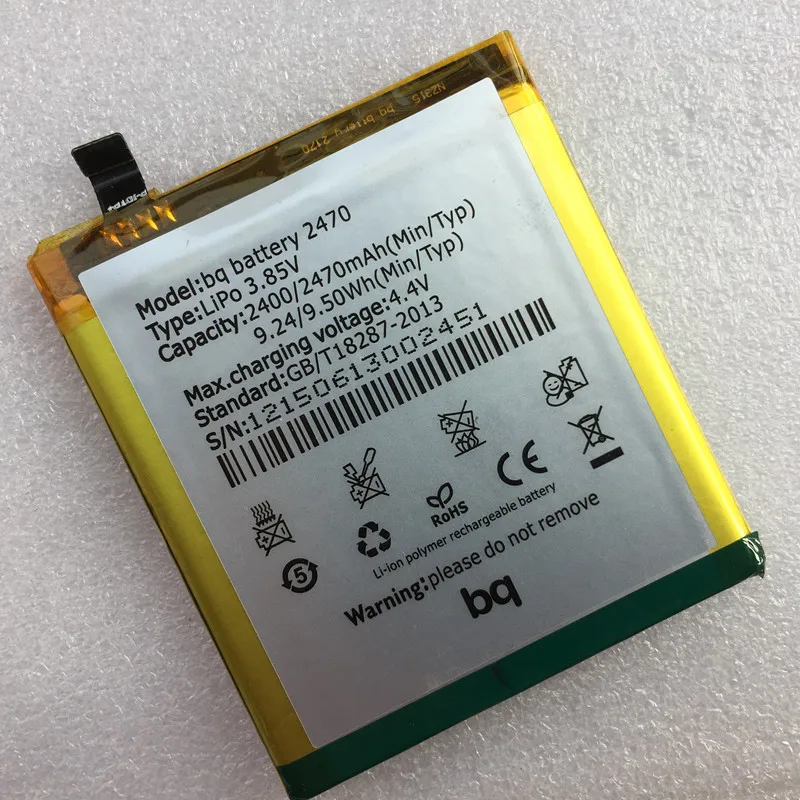 100% Новый оригинальный аккумулятор 2470 мАч для BQ Aquaris A4.5 4G M4.5 4G|Аккумуляторы