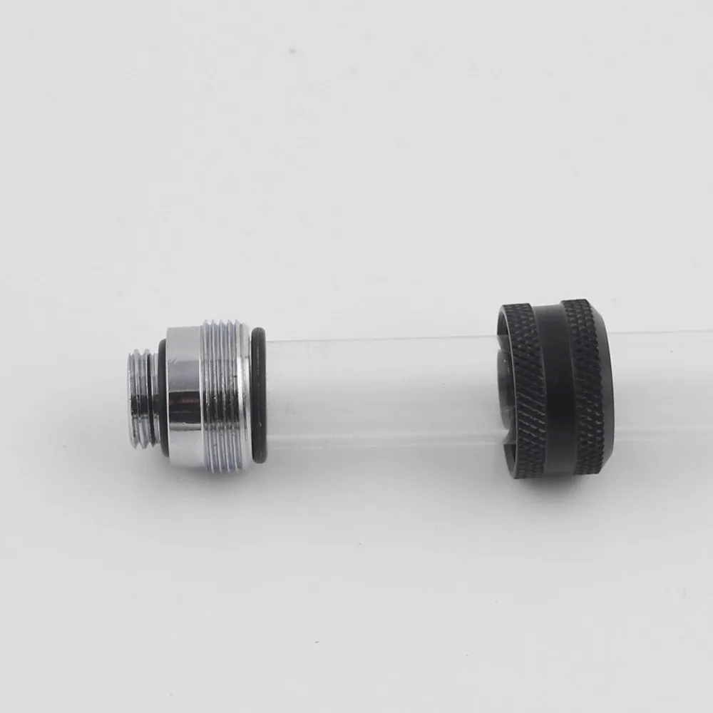 2 шт. OD14MM EV HTJ L14 ручной Компрессионный фитинг сопло G1/4 нить костюм ID10MM PETG трубки
