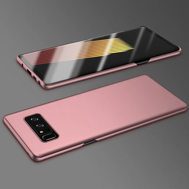 Чехол Note 8 для samsung galaxy note 8, чехол note8, чехол из поликарбоната, жесткий чехол на заднюю панель, розовое золото, синий, черный, чехол для SM-N950F SM-N9500