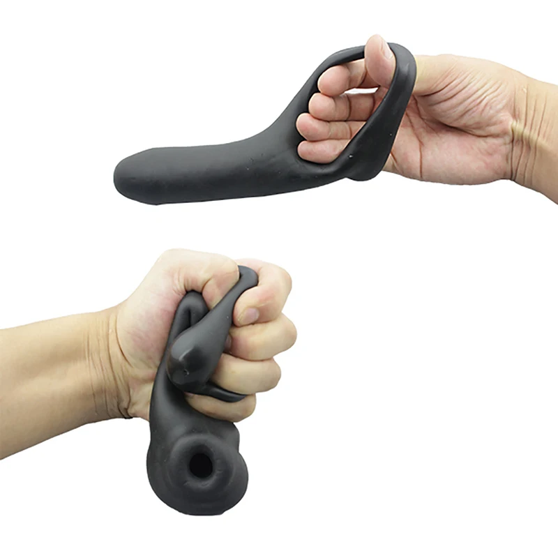 Мягкий обхват удлинители полового члена рукава силиконовый Гладкий член