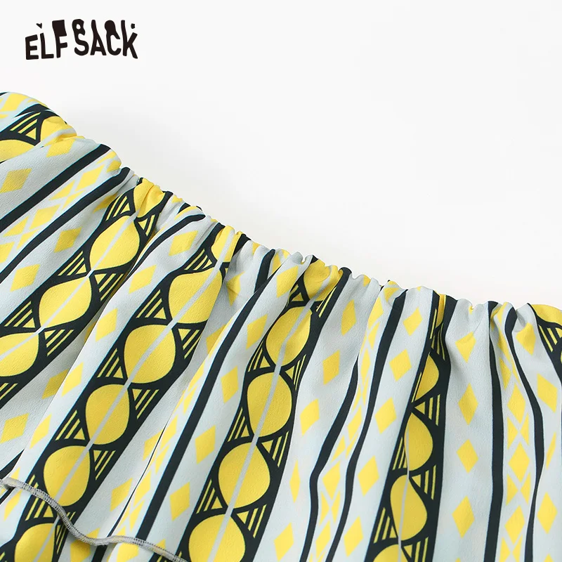 ELF SACK модные женские комбинезоны в полоску лето 2019 сексуальные без бретелек
