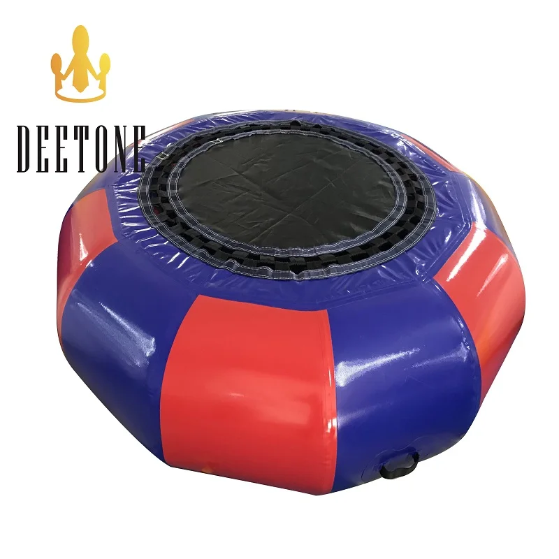 Высококачественный надувной батут для прыжков диаметром 2 м плавающий водный