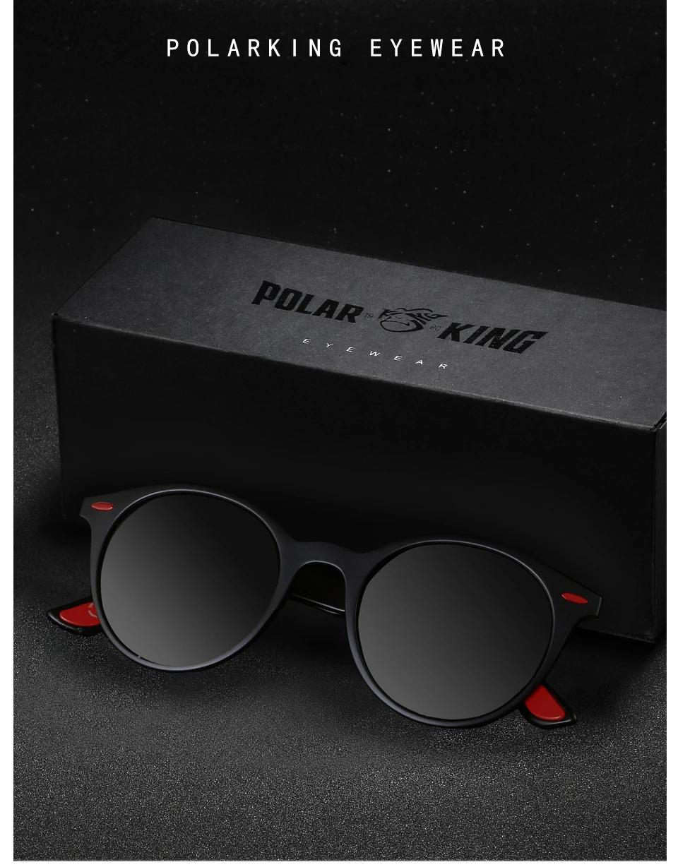 POLARKING Бренд Моды Поляризованные Пластиковые Мужские Солнцезащитные Очки Gafas De Sol мужские Вождения Солнцезащитные Очки Рыбалка Путешествия Очки