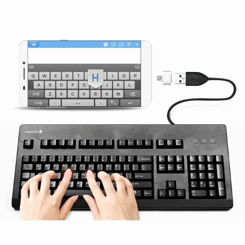 Micro USB мужчина к 2 0 Женский адаптер OTG конвертер кабель для Android Samsung Galaxy Huawei Xiaomi Tablet