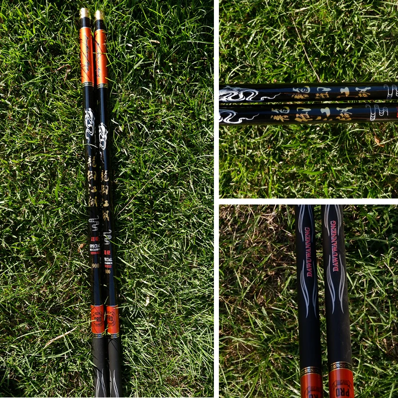 8-12 m Super Long Taiwan Fishing Rod 2-8 Hardness Telescopic Hard fishing Rod Hand Pole Light Fishing Rod