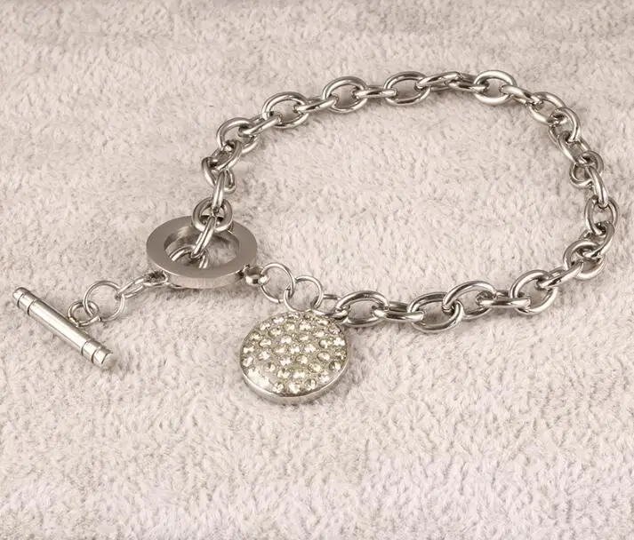 silver and white JOVO, четыре цвета, кубический цирконий, очаровательные браслеты для женщин, золотой цвет, браслеты из нержавеющей стали, браслеты, свадебный подарок - Окраска металла: silver and white