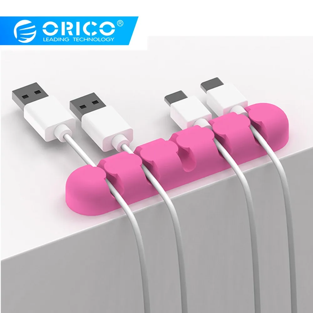 ORICO силиконовый CBS кабельный намотчик Настольный MP3 MP4 наушники линия передачи