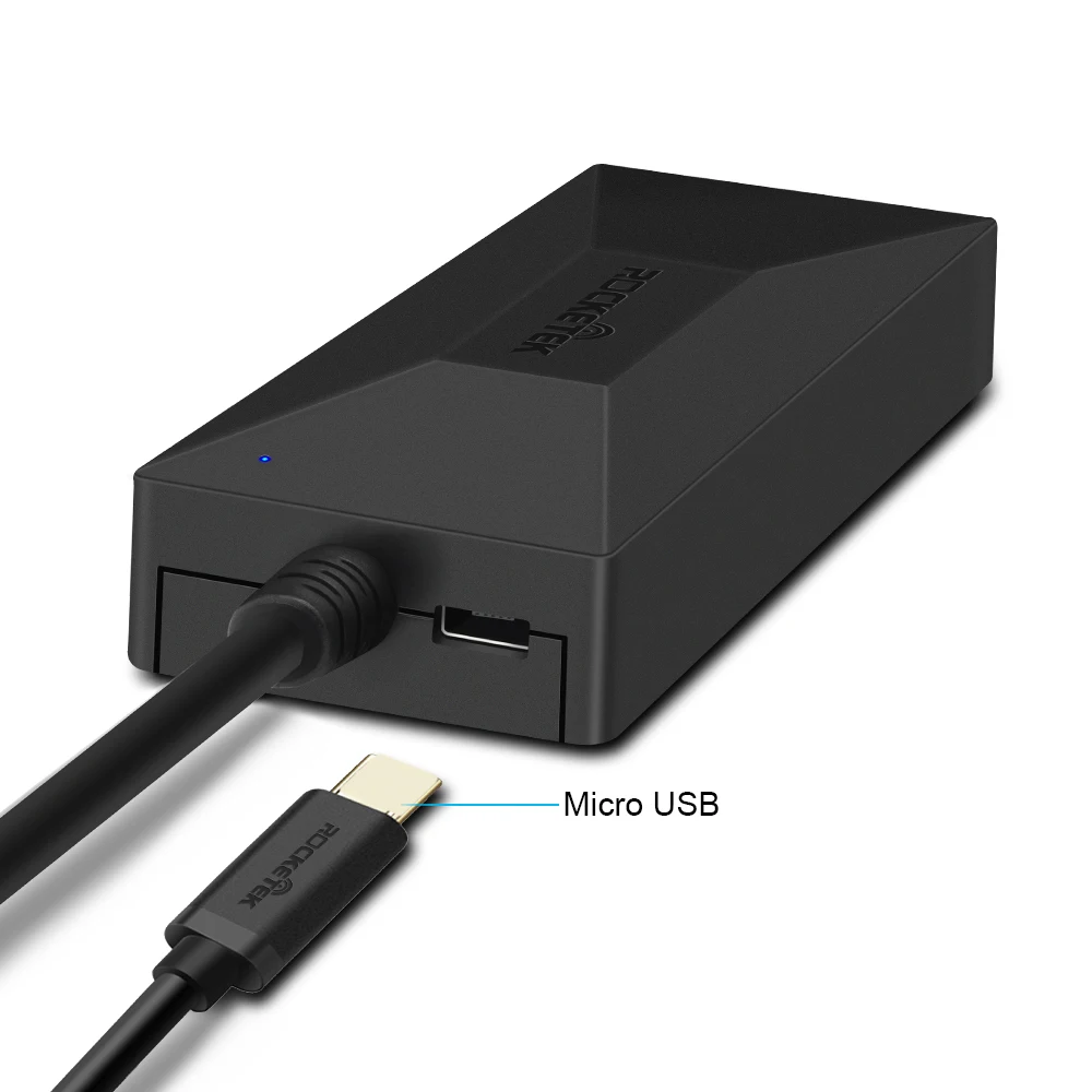 Rocketek type-C USB type c гигабитный Ethernet адаптер 1000 Мбит/с концентратор 3 0 Lan Проводная