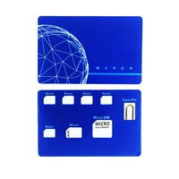 nano sim card holder case with sim card adapter set phone pin needle quality sim converter set for nano micro sim card