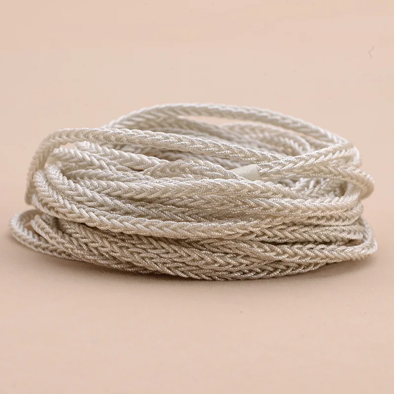 

10 м DIY кабель для наушников прозрачный 8-жильный ccmx Серебряный посеребренный провод для наушников аудио для diy гарнитуры