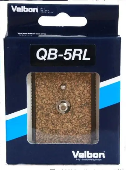 Velbon QB-5RL quick release plate для PH-358 C-500 CX-586