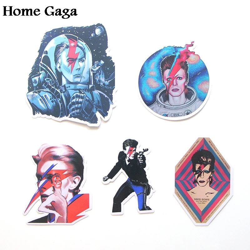 20 компл./лот Homegaga 12 шт./компл. Давид Боуи Пастер коллекции Скрапбукинг наклейки креативные наклейки Винтаж ноутбук телефон D1747
