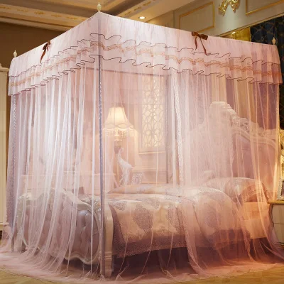 2019 домашняя текстильная кружевная потолочная москитная сетка элегантная