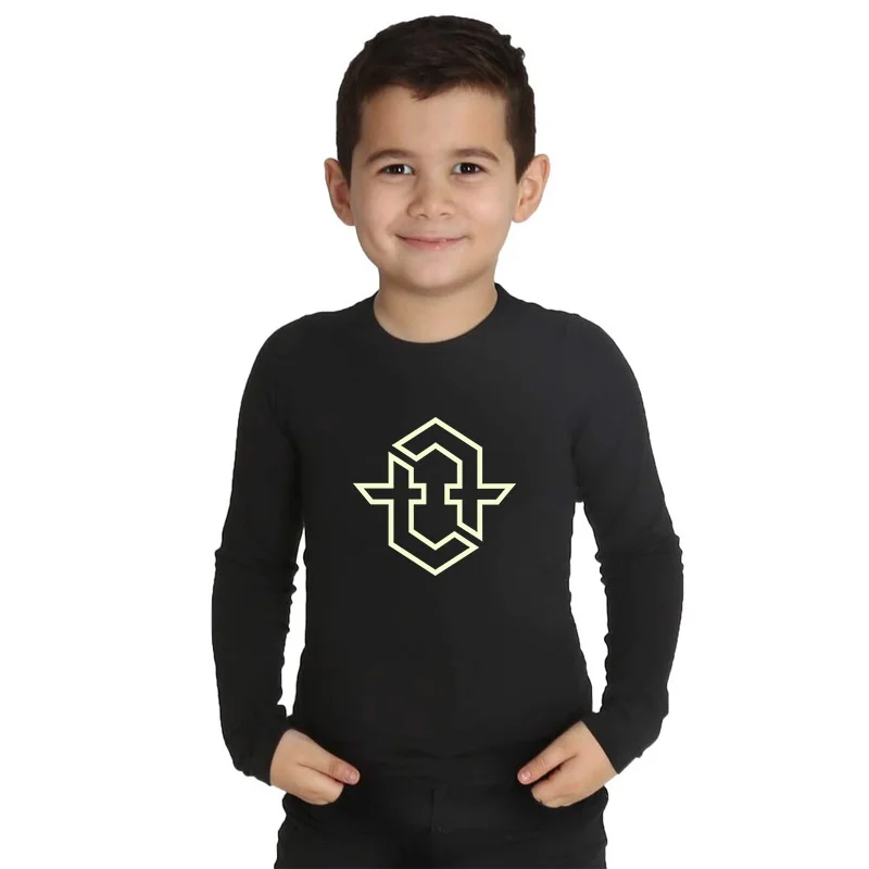 LYTLM Tempest Freerunning парка Футболка для мальчиков детская футболка девочек Черная Meskie