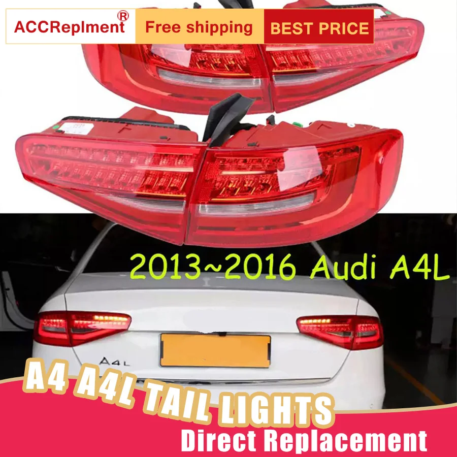 Новые светодиодный задсветильник в сборе для Audi A4 A4L 2013-2016 светодиодные задние