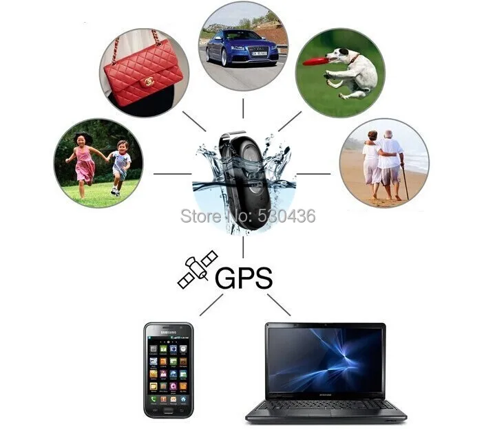 NO BOX Mini Personal gps tracker LK106 for Kids pets dogs elders waterproof Realtime SOS alarm LBS Google map on phone | Автомобили и