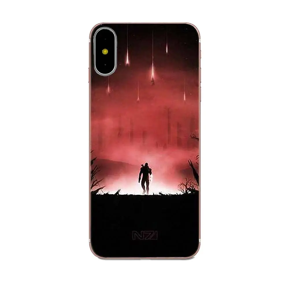Mass Effect N7 высококачественный чехол для телефона Xiaomi Redmi Note 2 3 3S 4 4A 4X 5 5A 6 6A Pro