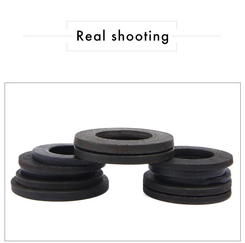Peng Fa M3M4M5M6M8M10M12 8,8 DIN125 ISO7089 GB97 углеродистая сталь плоская машинная шайба обычная черная шайба мебельные прокладки