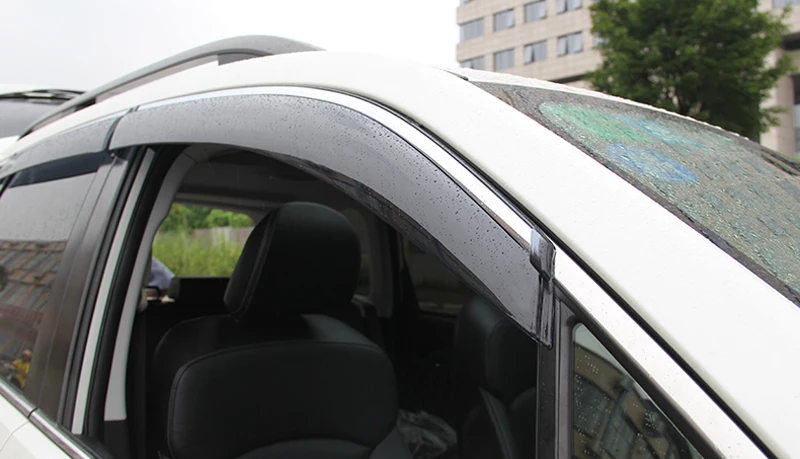 Для Subaru Forester 2013- козырек Вентиляционное окно Защита от солнца защита от дождя дефлекторы тенты щит 4 шт. автомобильный Стайлинг