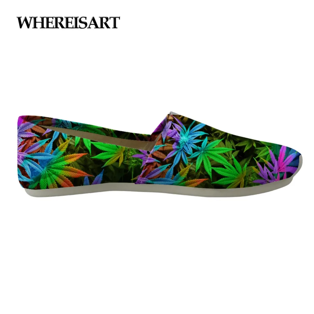 WHEREISART/Модная Новинка женская обувь на плоской подошве повседневные женские