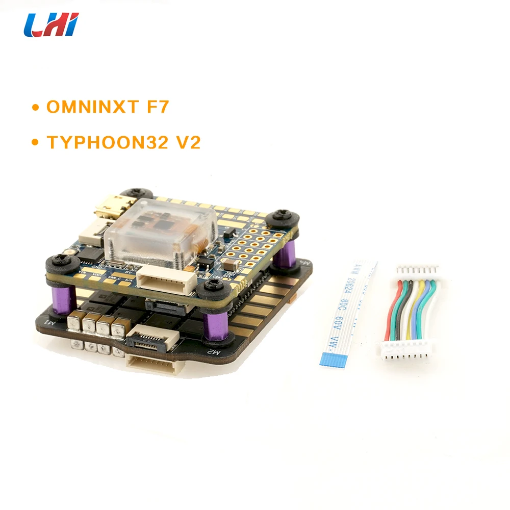 Контроллер полета Airbot OMNINXT F7 и Typhoon32 V2.1 35A Blheli_32 3-6S бесщеточный ESC для FPV квадрокоптера дрона DIY