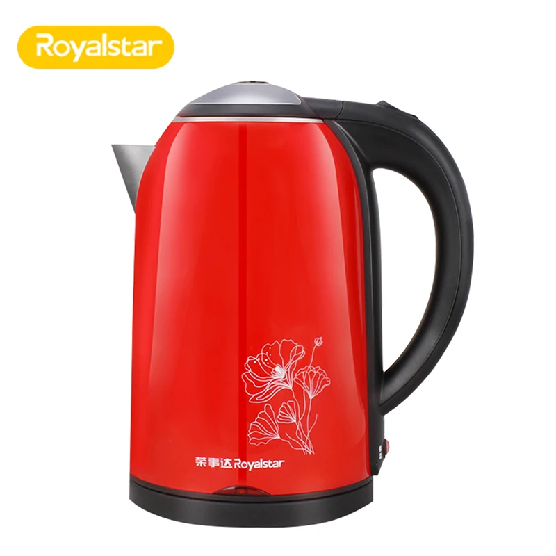 Royalstar Smart Электрический чайник воды Термопот самовар нержавеющая сталь 1.7L