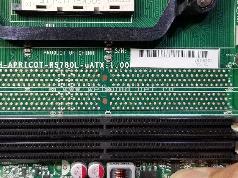 100% рабочая настольная материнская плата для H-APRICOT-RS780L-uATX AM3 624832-001 Системная