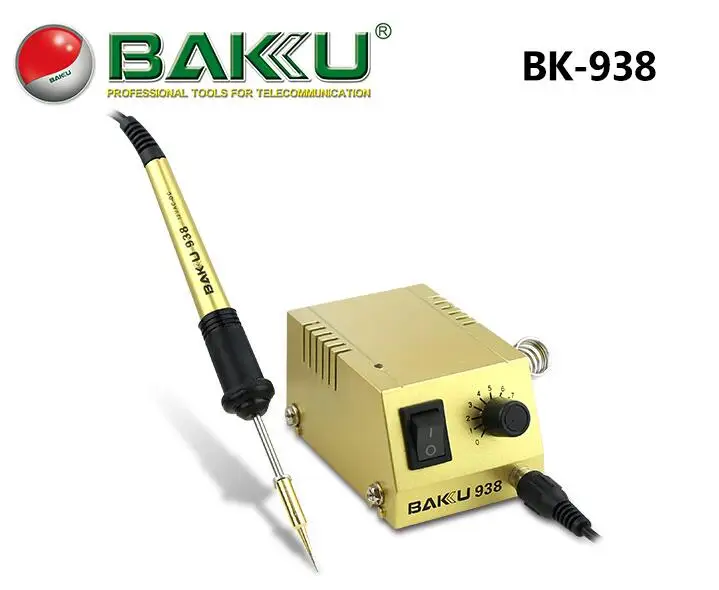 Мини-паяльная станция 110 В BAKU BK-938 портативная мощный быстрый нагрев для пайки SMD SMT