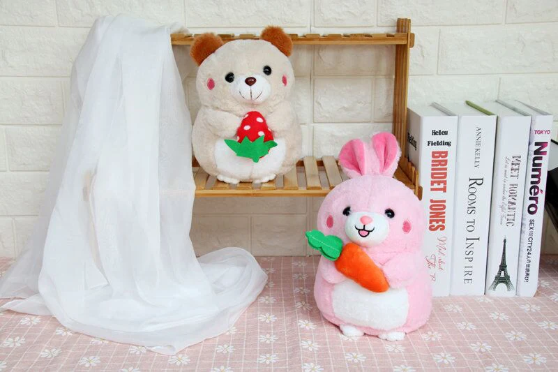 1 шт. 20 см Супер милый плюшевый кролик медведь Marmot игрушка мягкая Кролик Кукла Kawaii Подушка плюшевая игрушка детская игрушка подарок для девочки