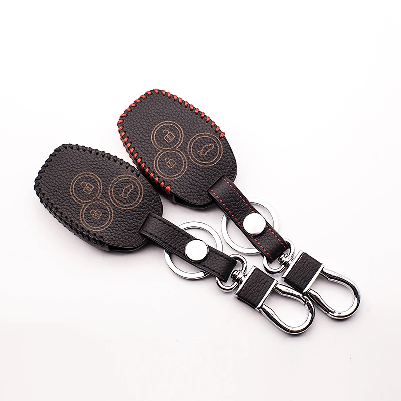 Кожаный чехол для ключей Renault чехлы с пультом дистанционного управления Clio landscape