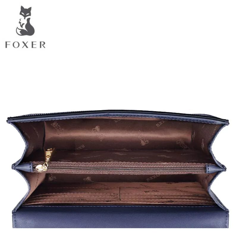 FOXER Роскошная модная текстура модная сумка через плечо сумка с феей Женская новая сумка с ремешком для девочки