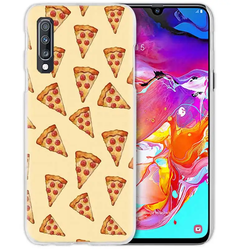 03 Цветной чехол для samsung Galaxy A50 A70 A20e A40 A30 A20 A10 A8 A6 Plus A9 A7 жесткий прозрачный чехол для телефона из поликарбоната - Цвет: 03