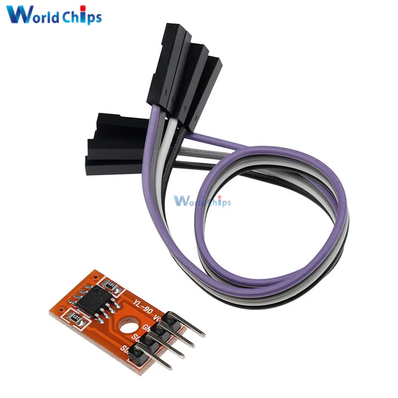 Diymore AT24C02 IIC/I2C двухпроводный порт последовательного интерфейса EEPROM модуль памяти