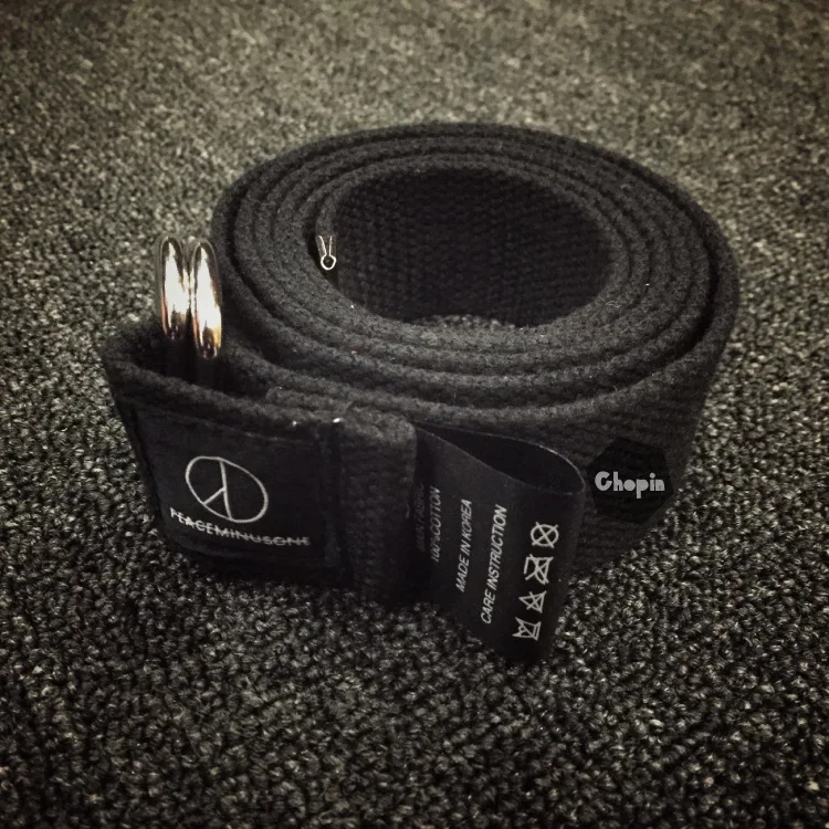 [MYKPOP]BIGBANG GD PEACEMINUSONE CanvasBelt KPOP коллекция фанатов для мужчин и женщин SA18050505|Игровые
